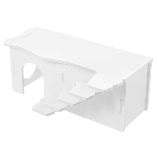 COLLBATH Hamsterhaus Aus PVC-Material Spielzeug Für Kleintiere Versteck Mit Leiter-Design Geeignet Für Hamster Und Meerschweinchen Sicher Und Langlebig von COLLBATH