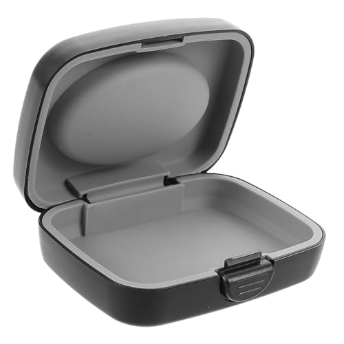 COLLBATH Kompakte Leichte Hörgeräte-aufbewahrungsbox mit Dicht Schließendem Deckel Tragbarer Schutzbehälter für Hörhilfen Stoßfest und Sauber für Reisen und Alltag von COLLBATH