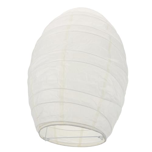 COLLBATH Kronleuchter Schatten Weißes Laternenpapier Lampenschirm Mit Papier Ovale Papierlaterne Papierlampenschirme Lampenabdeckung Aus Reispapier Hängender Laternenschirm Beige Metall COLLBATH Kronleuchter Schatten Weißes Laternenpapier Lampenschirm Mit Papier Ovale Papierlaterne Papierlampenschirme Lampenabdeckung Aus Reispapier Hängender Laternenschirm Beige Metall von COLLBATH