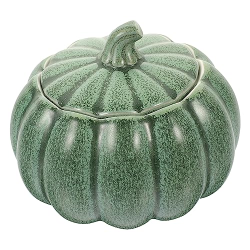 COLLBATH Keramik-kürbisschale Mit Deckel Kreative Kürbisförmige Schüssel Zum Servieren Von Suppe Und Desserts von COLLBATH