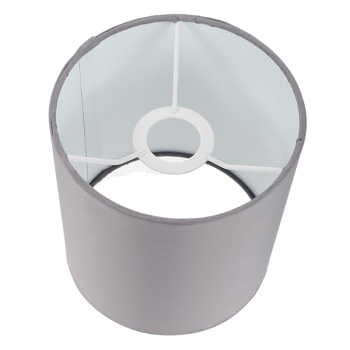 COLLBATH Lampenschirm Aus Stoff Lampenschirme Aus Stoff Zylindrischer Lampenschirm Moderne Lampenschirme Deckenleichter Schatten Schlagzeugschatten Modern Metall Grau COLLBATH Lampenschirm Aus Stoff Lampenschirme Aus Stoff Zylindrischer Lampenschirm Moderne Lampenschirme Deckenleichter Schatten Schlagzeugschatten Modern Metall Grau von COLLBATH