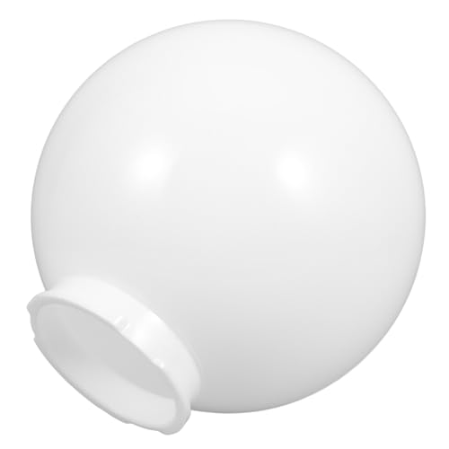 COLLBATH Lampenschirm Kugel Weiß Ømm Outdoor Lampen Abdeckung Ersatz Lichtschutz Zubehör für Wand und Gartenlampen Wohnzimmer Esszimmer von COLLBATH