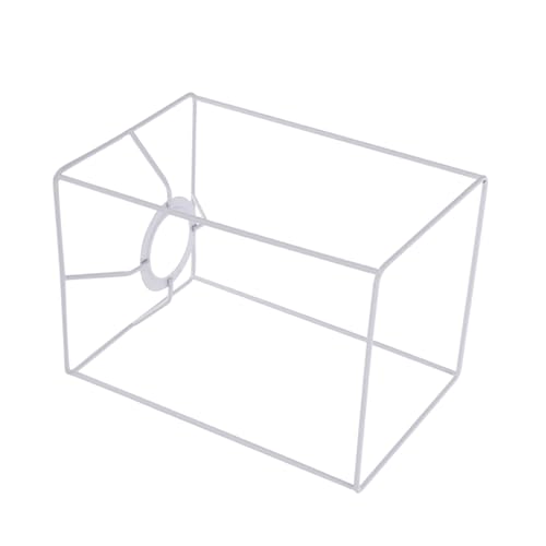 COLLBATH Lampenschirmrahmen DIY Verstellbarer Lampenschirmhalter für Fassung Rustikaler Lampenrahmen für Pendelleuchte Tischleuchte Deckenlampe Handwerklicher Lampenschirm Zubehör von COLLBATH