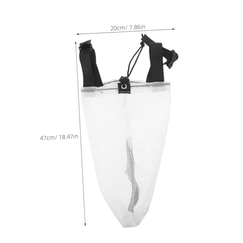 COLLBATH Leichter Atmungsaktiver Hundegesichtsschutz mit Reißverschluss Tragbare Moskitomaske für Hunde Schützende Faltbare Kopfbedeckung für Outdoor Wandern Camping und Reisen von COLLBATH