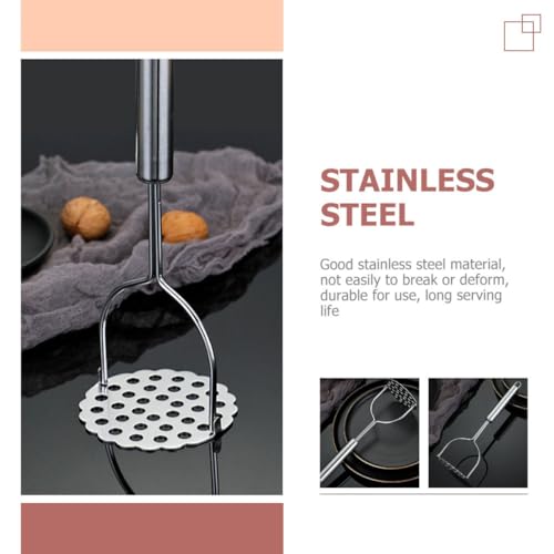 COLLBATH Manueller Kartoffelstampfer aus Edelstahl Langlebiges Küchenutensil zum Einfachen Zerstampfen von Kartoffeln Kürbis Avocado und Gemüse für Zuhause Restaurant und Hotelgebrauch COLLBATH Manueller Kartoffelstampfer aus Edelstahl Langlebiges Küchenutensil zum Einfachen Zerstampfen von Kartoffeln Kürbis Avocado und Gemüse für Zuhause Restaurant und Hotelgebrauch von COLLBATH
