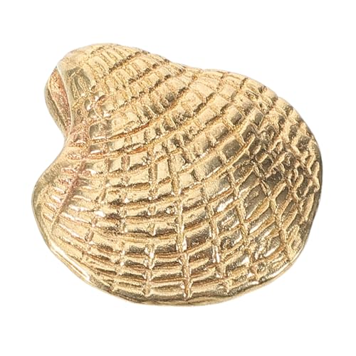 COLLBATH Messing Muschelgriff Möbelknopf Ziehgriff für Küchenschränke Vintage Dekorativer Türknopf für Kommode und Schublade Kleines Design für Sicheren Halt und Vielseitigen Einsatz COLLBATH Messing Muschelgriff Möbelknopf Ziehgriff für Küchenschränke Vintage Dekorativer Türknopf für Kommode und Schublade Kleines Design für Sicheren Halt und Vielseitigen Einsatz von COLLBATH