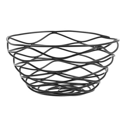 COLLBATH Metall Snackhalter French Fries Korb Robuster Servierkorb für Pommes und Vorspeisen Langlebiger Snackkorb für Küche Restaurant Stilvoller Snackhalter für Brathähnchen und Snacks von COLLBATH