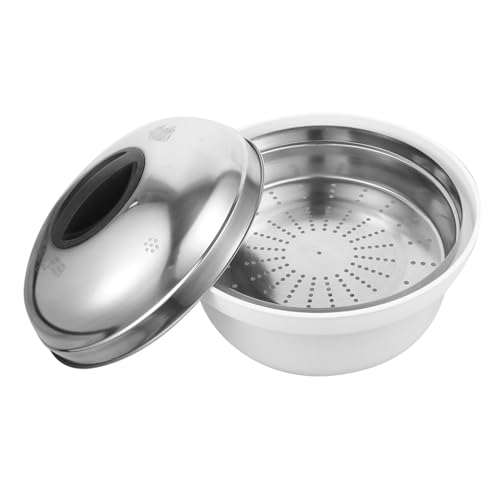 COLLBATH Mikrowellen Gemüse Dampfgarer aus Lebensmittelechtem Kunststoff Praktischer Dampfkochtopf für Gesundes Kochen Große Kapazität mit Komfortablen Griffen für Bambusbrötchen und Reis COLLBATH Mikrowellen Gemüse Dampfgarer aus Lebensmittelechtem Kunststoff Praktischer Dampfkochtopf für Gesundes Kochen Große Kapazität mit Komfortablen Griffen für Bambusbrötchen und Reis von COLLBATH
