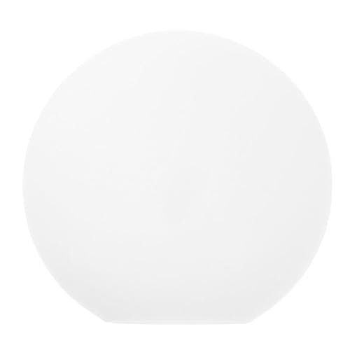 COLLBATH Milchig weißer Frosted Glass Globe Lampenschirm Runder Ersatz lampenschirm aus Glas Einfache Installation Robust Minimalistisches Design für Wohnzimmer Deckenleuchte und von COLLBATH