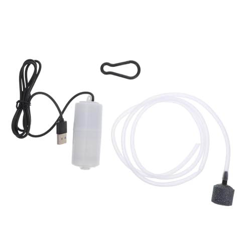 COLLBATH Mini Aquarium Luftpumpe Sauerstoffbelüfter Usb Kunststoff Fischbecken Sprudler Für Aquarien Belüftung Kompatibel Mit Kleinen Tanks Und Aquarien von COLLBATH
