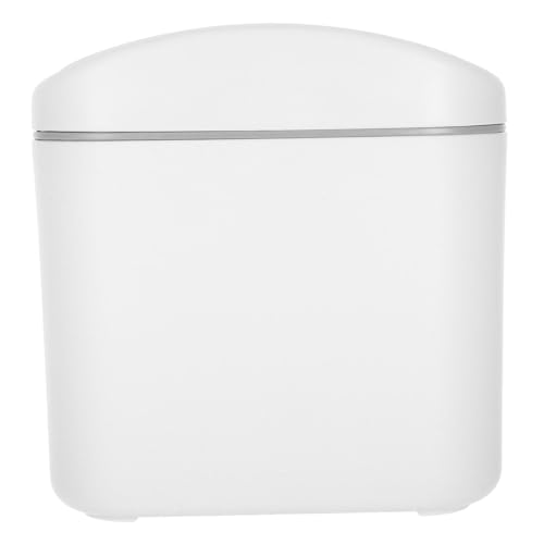 COLLBATH Mini Mülleimer mit Deckel Kompakter Tischabfalleimer für Büro und Zuhause Eleganter Abfallkorb mit Schwingdeckel Praktische Abfallentsorgung für Schreibtisch und Arbeitsbereich von COLLBATH