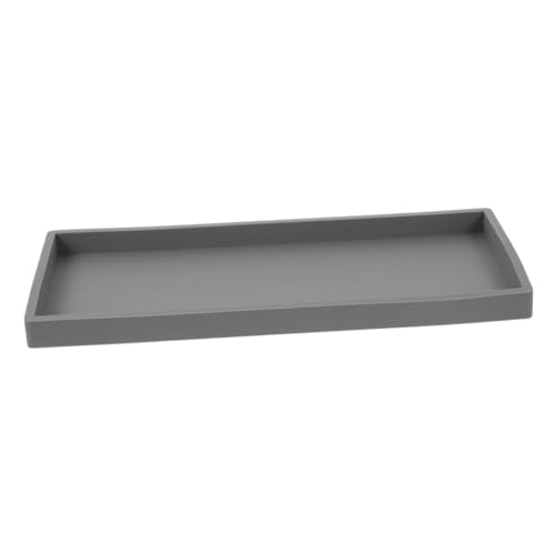 COLLBATH Multifunktionales Silikon Badezimmer Tablett Kleines Organizer Tray für Waschtisch Kosmetik Toilettenartikel Hotelbedarf Reusable Storage Plate COLLBATH Multifunktionales Silikon Badezimmer Tablett Kleines Organizer Tray für Waschtisch Kosmetik Toilettenartikel Hotelbedarf Reusable Storage Plate von COLLBATH