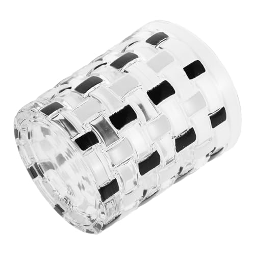 COLLBATH Mundspülbecher Glasbecher Mit Schwarz-weißem Schachbrettmuster Multifunktionaler Zahnbürstenhalter Für Badezimmer Familie Und Reisen Wiederverwendbar COLLBATH Mundspülbecher Glasbecher Mit Schwarz-weißem Schachbrettmuster Multifunktionaler Zahnbürstenhalter Für Badezimmer Familie Und Reisen Wiederverwendbar von COLLBATH