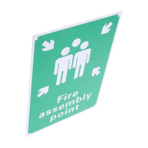 COLLBATH Schild Für Feuersammelplatz Notfallschild Für Draußen Sammelplatzschild Aus Sicherheitsschild Mit Klarem Symbol Und Textdesign Brandschutzschild Für Büro Bar Garten Und Park COLLBATH Schild Für Feuersammelplatz Notfallschild Für Draußen Sammelplatzschild Aus Sicherheitsschild Mit Klarem Symbol Und Textdesign Brandschutzschild Für Büro Bar Garten Und Park von COLLBATH