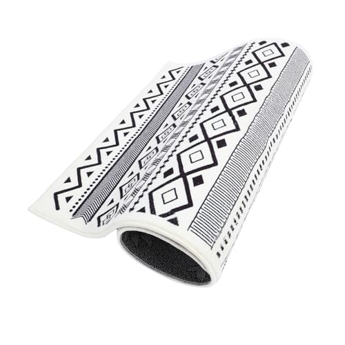 COLLBATH Outdoor mit Geometrischem rutschfest Waschbar Schmutzabweisend für Garten Terrasse und Strapazierfähig und Vielseitig Einsetzbar von COLLBATH
