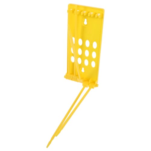 COLLBATH Pigeon Fußringhalter aus Robustem Kunststoff Hängbarer Vogel Ring Aufbewahrungsständer mit Großer Kapazität Praktisches Geflügelzubehör zur Sicheren Lagerung von Tauben von COLLBATH