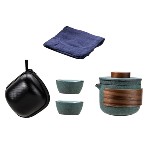 COLLBATH Portables Kung Fu Teeset aus Hochwertigem Porzellan Kreatives Teegeschirr Set mit Kanne und Elegantes Sicheres Design für Zuhause und Reisen Inklusive Teetuch COLLBATH Portables Kung Fu Teeset aus Hochwertigem Porzellan Kreatives Teegeschirr Set mit Kanne und Elegantes Sicheres Design für Zuhause und Reisen Inklusive Teetuch von COLLBATH