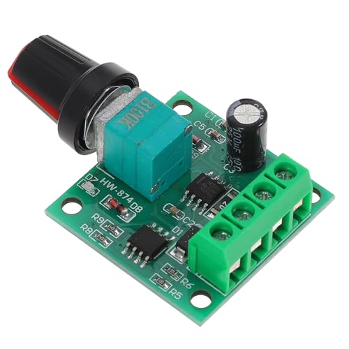 COLLBATH Pwm Dc Motor Drehzahlregler mit Überlastschutz Pulsweitenmodulation Effiziente Motorsteuerung für Gleichstrommotoren Kompakt und Einfach zu Bedienen COLLBATH Pwm Dc Motor Drehzahlregler mit Überlastschutz Pulsweitenmodulation Effiziente Motorsteuerung für Gleichstrommotoren Kompakt und Einfach zu Bedienen von COLLBATH