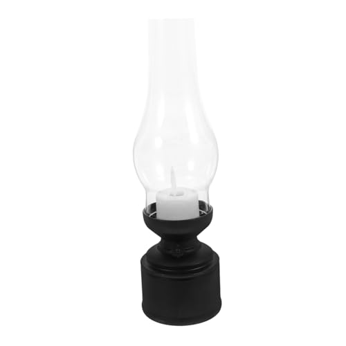 COLLBATH Retro-petroleumlampe Arbeiten Laterne Neon W-LAN Stern Lampen Wieder Auffüllbar Led-bandlicht Lichter Standard Taschenlampe Drahtlos Tragbar Pp Black von COLLBATH