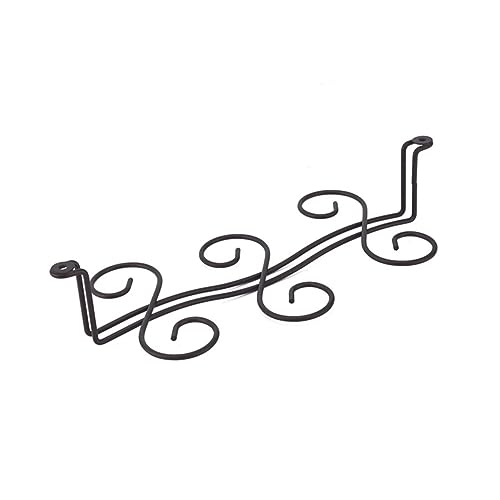 COLLBATH Rotweinglashalter Hängend Organizer Küchenregal Kaffeetassenhalter Küchenablage Bronze Robust Mehrzweck Trockenständer von COLLBATH