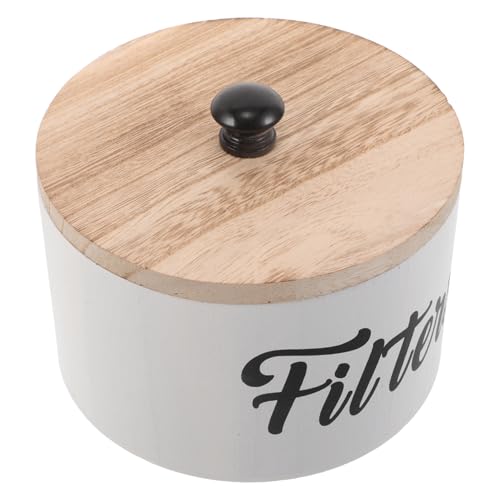 COLLBATH Runder Holz Wäscheperlen Organizer mit Deckel Stilvolle Aufbewahrungsbox für Wäschekapseln für Wäschekammer und Kaffeestation Bietet Feuchtigkeitsschutz und Design COLLBATH Runder Holz Wäscheperlen Organizer mit Deckel Stilvolle Aufbewahrungsbox für Wäschekapseln für Wäschekammer und Kaffeestation Bietet Feuchtigkeitsschutz und Design von COLLBATH