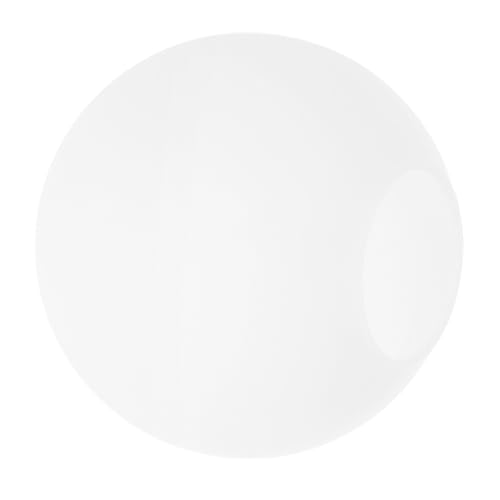 COLLBATH Runder Milchglas Lampenschirm Frostglas Lampenabdeckung Für Deckenleuchte Pendelleuchte Tischlampe Warmes Diffuses Licht Einfach Montierbar von COLLBATH