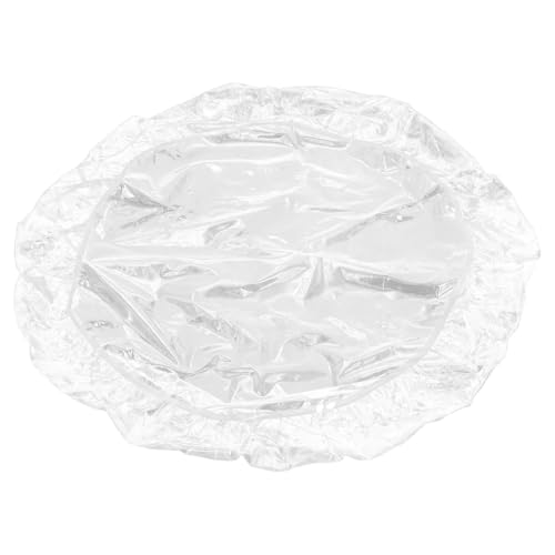 COLLBATH Runder PVC Tischdecken Schutz wasserdichte Transparente Tischdecke mit Elastischem Rand für und Außeneinsätze für Partys Hochzeiten und Essbereiche von COLLBATH
