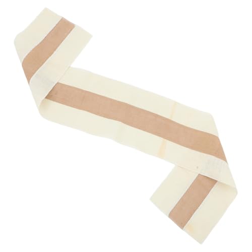 COLLBATH Rustikaler Tischläufer aus Leinen und Jute Zweifarbiges Design in Braun und Weiß Bauernhaus-Stil Vielseitig für Hochzeiten Partys und Festliche Dekoration Nachhaltige Tischdecke von COLLBATH