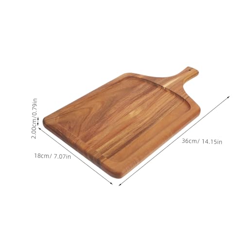 COLLBATH Rustikales Pizzabrett aus Robustem Holz mit Griff Vielseitiges Servierbrett für Pizza Brot Steak und Desserts Strapazierfähiges Schneidebrett für Küche und Zuhause COLLBATH Rustikales Pizzabrett aus Robustem Holz mit Griff Vielseitiges Servierbrett für Pizza Brot Steak und Desserts Strapazierfähiges Schneidebrett für Küche und Zuhause von COLLBATH