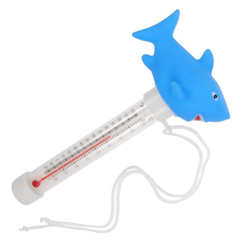 COLLBATH Schwimmendes Aquarium Thermometer für Reptilienbecken zu Installierender Temperatursensor mit Attraktivem Tierdesign zur Präzisen Wasserüberwachung von COLLBATH
