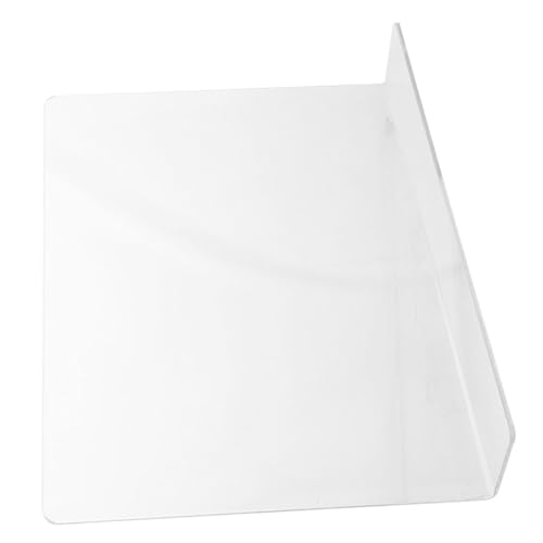COLLBATH Splash Guard für Küchenspüle und Badezimmer Spritzschutz Wasserablauf Schutzplatte Glatte Kanten Leicht zu Reinigen Verhindert Wasserspritzer Kleidung und Boden von COLLBATH