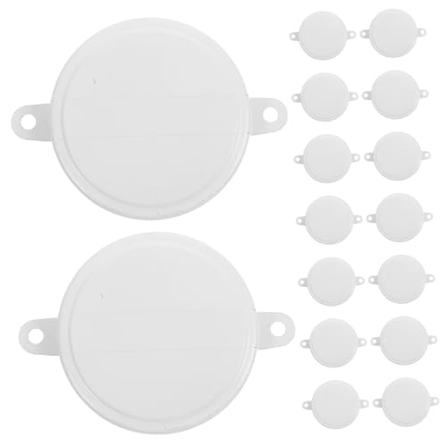 COLLBATH 20 Stück Fassdeckel Spundkappen Für Ölfässer Ersatz-ölfassstopfen Mit Dichtungen Für Gallonenfässer Und Eisenfässer von COLLBATH