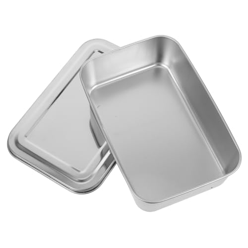 COLLBATH Tiramisu Backform mit Deckel Multifunktionale Backplatte für Kuchen Lasagne und Aufläufe für Zuhause und Outdoor Events von COLLBATH