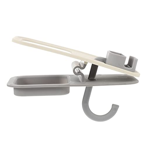 COLLBATH Tischclip Becherhalter mit Haken Stabiler Getränkehalter für Schreibtisch Offenes Design Passend für Verschiedene Tassen Platzsparend und Schützend vor Verschütten für Büro und von COLLBATH