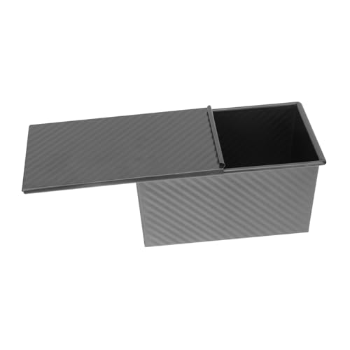 COLLBATH Toastbackform mit Deckel aus Hochwertigem Kohlenstoffstahl Langlebig und Hitzebeständig mit Belüftungsloch für Gleichmäßiges Backen für Brot und Toast zu Hause Küche von COLLBATH