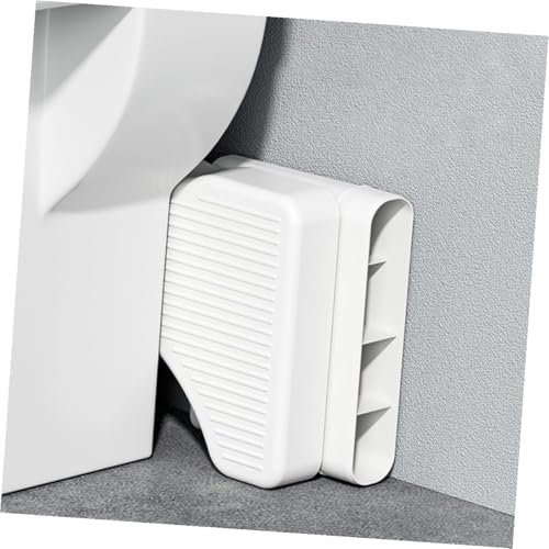 COLLBATH Toilettenhocker aus Robustem PP rutschfest Ergonomischer Fußhocker für Gesunde Sitzposition Beim Toilettengang Geeignet für Schwangere und Familien Praktischer Badhocker für von COLLBATH