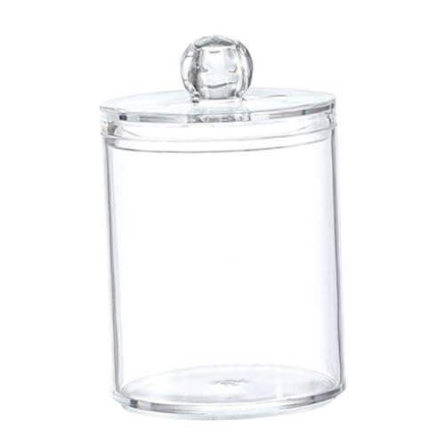 COLLBATH Transparenter Baumwollball aufbewahrungsbehälter mit Deckel Luftdichter Vorratsdose für Badezimmer Staubgeschützter Organizer für Wattepads und Wattestäbchen Praktisches COLLBATH Transparenter Baumwollball aufbewahrungsbehälter mit Deckel Luftdichter Vorratsdose für Badezimmer Staubgeschützter Organizer für Wattepads und Wattestäbchen Praktisches von COLLBATH