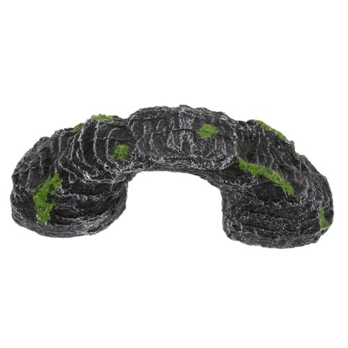 COLLBATH Turtle Basking Platform aus Langlebigem Resin Kletterplattform und Versteck für Schildkröten Reptilien und Geckos Kompakte Sonnenplattform für Aquarien und Terrarien COLLBATH Turtle Basking Platform aus Langlebigem Resin Kletterplattform und Versteck für Schildkröten Reptilien und Geckos Kompakte Sonnenplattform für Aquarien und Terrarien von COLLBATH