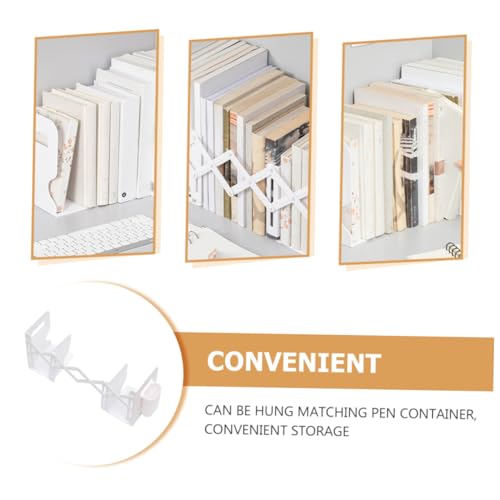 COLLBATH Verstellbarer Ausziehbarer Buchständer mit Stiftehalter Stabiler Abs buchorganizer für Büro und Schule Platzsparender Multifunktionaler Buchhalter für Bücher und Zeitschriften COLLBATH Verstellbarer Ausziehbarer Buchständer mit Stiftehalter Stabiler Abs buchorganizer für Büro und Schule Platzsparender Multifunktionaler Buchhalter für Bücher und Zeitschriften von COLLBATH