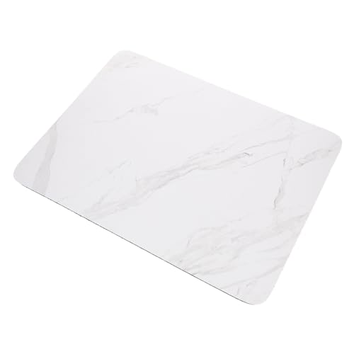COLLBATH Wasserabsorbierende Abtropfmatte mit Marmoroptik Saugfähige Küchentrocknungsmatte Rutschfestes Strapazierfähiges Trocknungspad für Geschirr Töpfe und Besteck Arbeitsplatten von COLLBATH