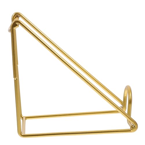 COLLBATH Weinflaschenhalter aus Metall Goldfarben Einflächiges Weinregal für Flasche Eleganter Weinpräsentationsständer für Küche Bar Restaurant Stabiles Flaschenständer Dekor von COLLBATH