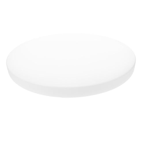 COLLBATH Weißer Kunststoff Lampenschirm Rund Deckenleuchte Abdeckung mit Drehverschluss Blendfreier LED Lampenschirm Ersatz für Flur Küche Wohnzimmer Vielseitig Kompatibel Einfache Montage von COLLBATH
