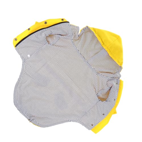 COLLBATH Winddichte wasserdichte Regenjacke für Hunde Sicherheitsdesign Leuchtenden Farben für Optimale Sichtbarkeit bei Outdoor Aktivitäten von COLLBATH