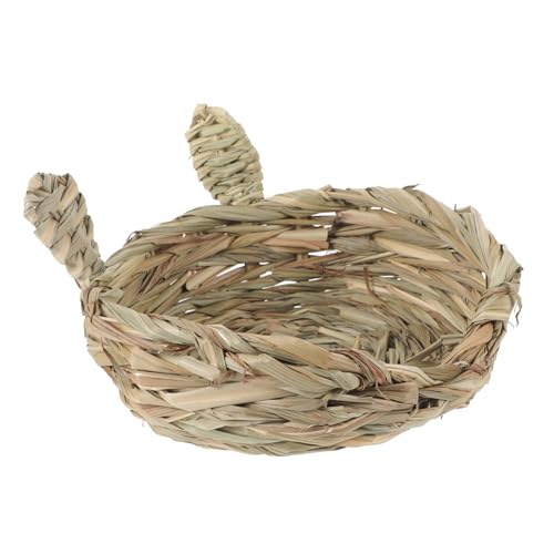 COLLBATH Wurfstroh-Nest für Kleintiere Geflochtenes Häuschen für Meerschweinchen und Hamster Natürliches Nagetier Käfigeinrichtung Beißfest und Gesund Fördert Aktivität und Spaß COLLBATH Wurfstroh-Nest für Kleintiere Geflochtenes Häuschen für Meerschweinchen und Hamster Natürliches Nagetier Käfigeinrichtung Beißfest und Gesund Fördert Aktivität und Spaß von COLLBATH