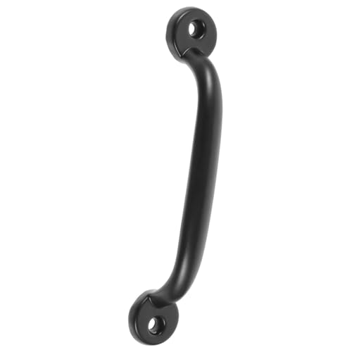 COLLBATH Zinklegierung Vintage Möbelgriff Metall Schubladengriff Kommode Türgriff für Schrank Kleiderschrank Einfach zu Montieren Leicht und Praktisch in Schwarz von COLLBATH