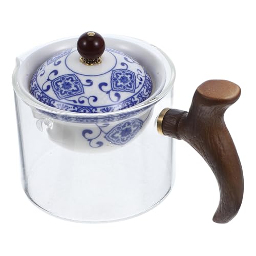 COLLBATH Traditionelle S Keramik-Seitengriff-Design Hitzebeständiges Teezubereitungswerkzeug von COLLBATH