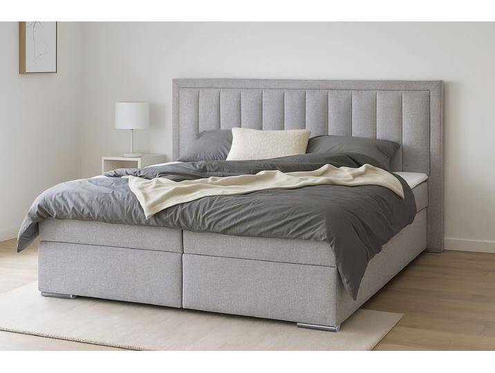 Boxbett COLLECTION AB ATHENA inkl. Bettkasten, erhältlich in der Breite 180cm , grau, B:193cm L:206cm, Holz teilmassiv, Holzwerkstoff, Spanplatte, Komplettbetten, erhältlich in verschiedenen Härtegraden, inkl. Topper Boxbett COLLECTION AB ATHENA inkl. Bettkasten, erhältlich in der Breite 180cm , grau, B:193cm L:206cm, Holz teilmassiv, Holzwerkstoff, Spanplatte, Komplettbetten, erhältlich in verschiedenen Härtegraden, inkl. Topper von COLLECTION-AB