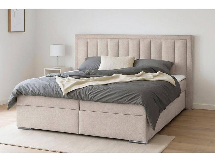 COLLECTION AB Boxbett ATHENA inkl. Bettkasten, erhältlich in der Breite 180cm, erhältlich in verschiedenen Härtegraden, inkl. Topper, beige, H3, beige COLLECTION AB Boxbett ATHENA inkl. Bettkasten, erhältlich in der Breite 180cm, erhältlich in verschiedenen Härtegraden, inkl. Topper, beige, H3, beige von COLLECTION-AB