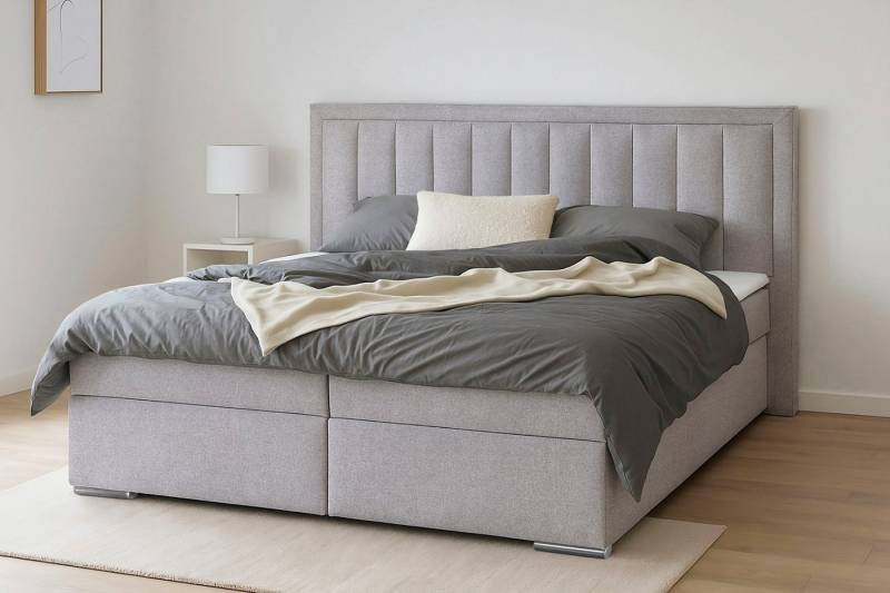 COLLECTION AB Boxbett ATHENA inkl. Bettkasten, erhältlich in der Breite 180cm, erhältlich in verschiedenen Härtegraden, inkl. Topper von COLLECTION AB