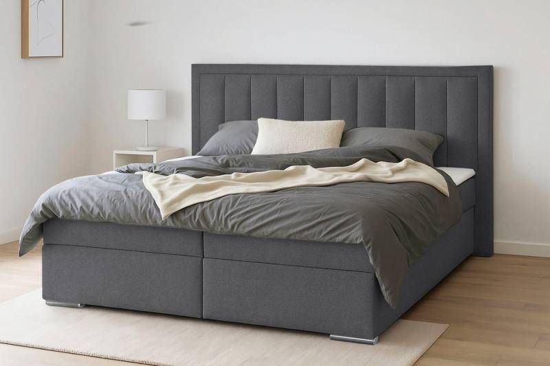 COLLECTION AB Boxbett ATHENA inkl. Bettkasten, erhältlich in der Breite 180cm, erhältlich in verschiedenen Härtegraden, inkl. Topper von COLLECTION AB